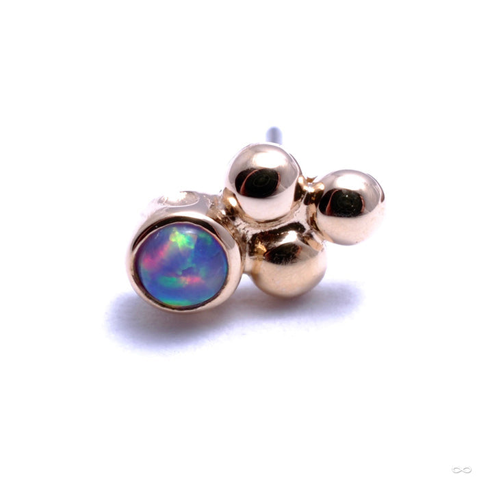 14k Yellow Gold / Lavender Opal