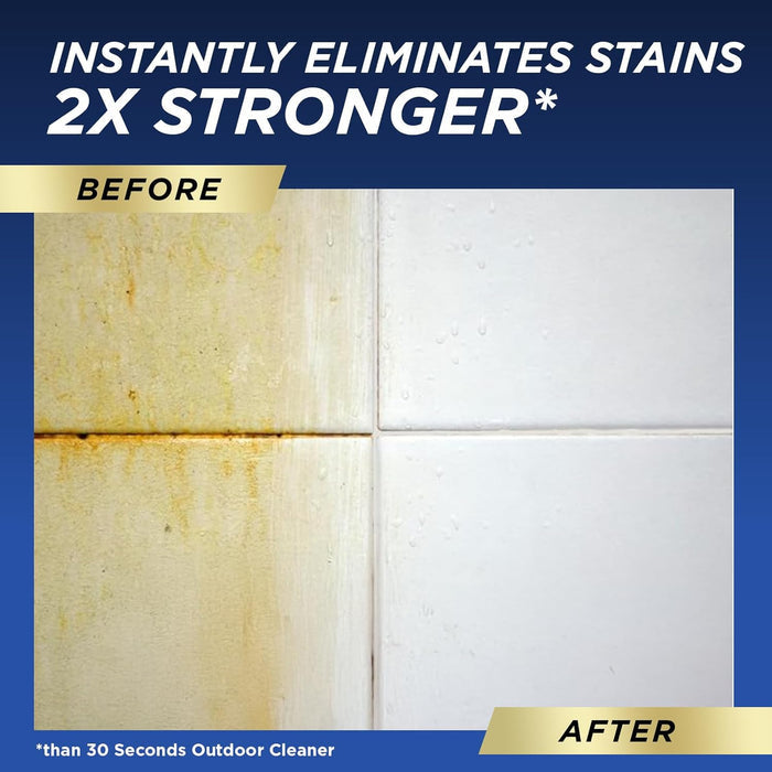 30 SECONDS Pro Mold and Mildew Stain Remover | Scrub Free | Brighter Results Instantly | Ready To Use | 32 Fl. Oz.