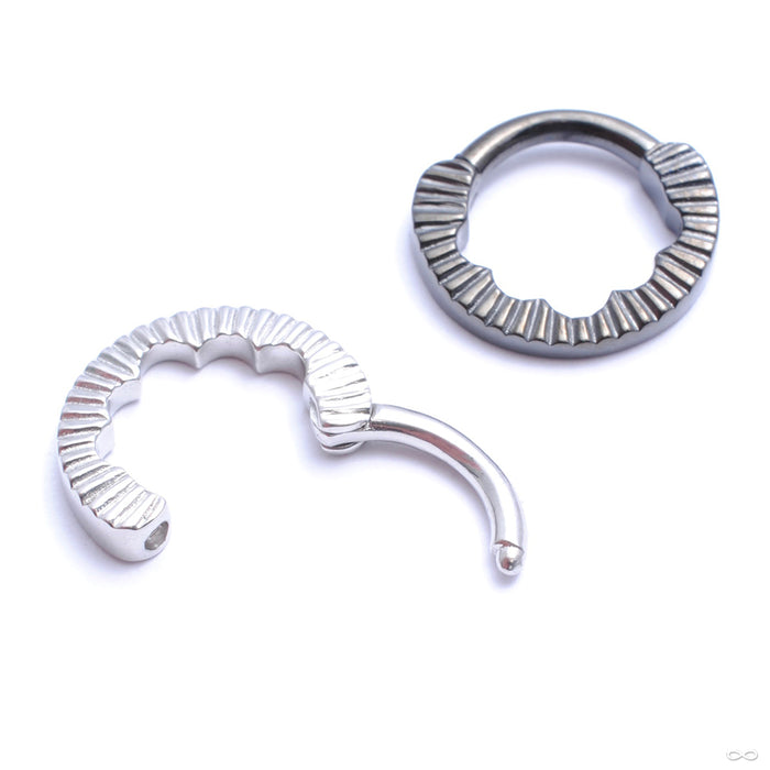 Aether Clicker from Tether Jewelry in assorted materials