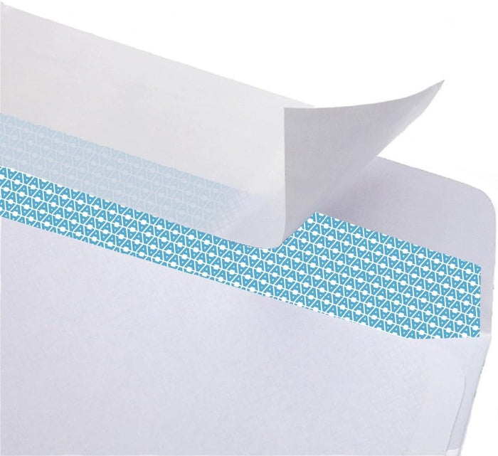 Aimoh #10 Security Self Seal Envelopes – 100 Qty |No Window, EnveGuard, 4⅛ x 9½", White, 24 LB, 100 Count (34100)