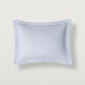 Alistair boudoir sateen pillow sham in the color cielo , #color_cielo