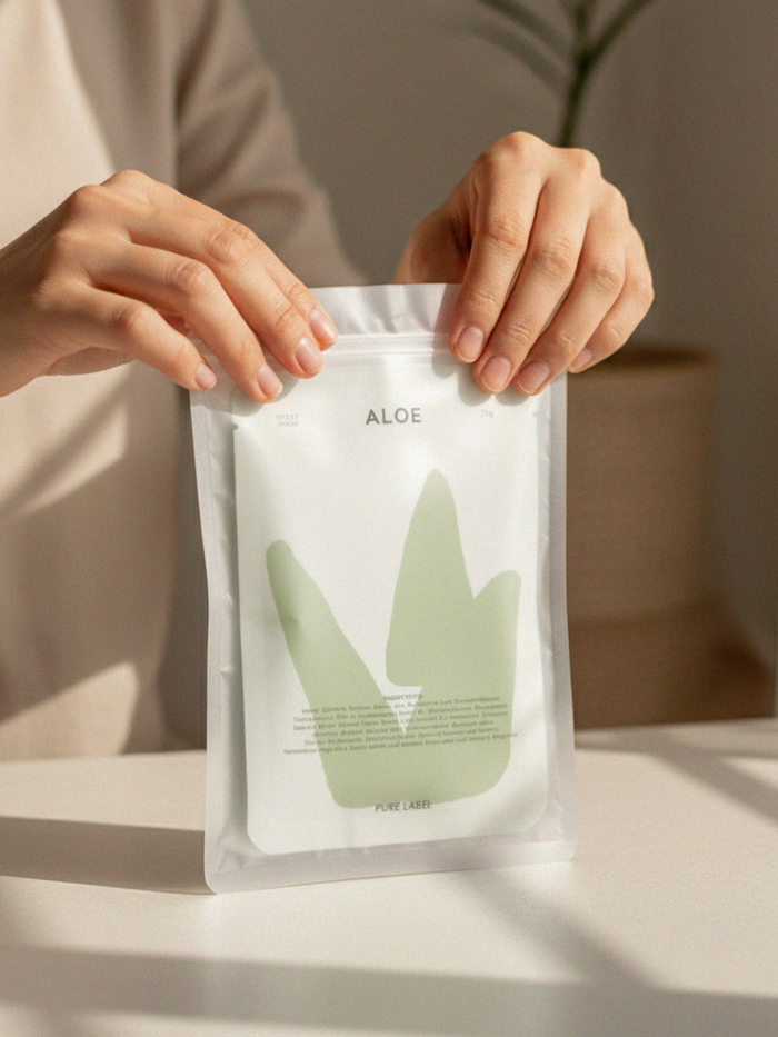 Aloe Sheet Mask Soothing & Moisture Recovery - Stitch And Feather