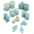 Amazonite Plugs & Eyelets from Diablo Organics in assorted sizes