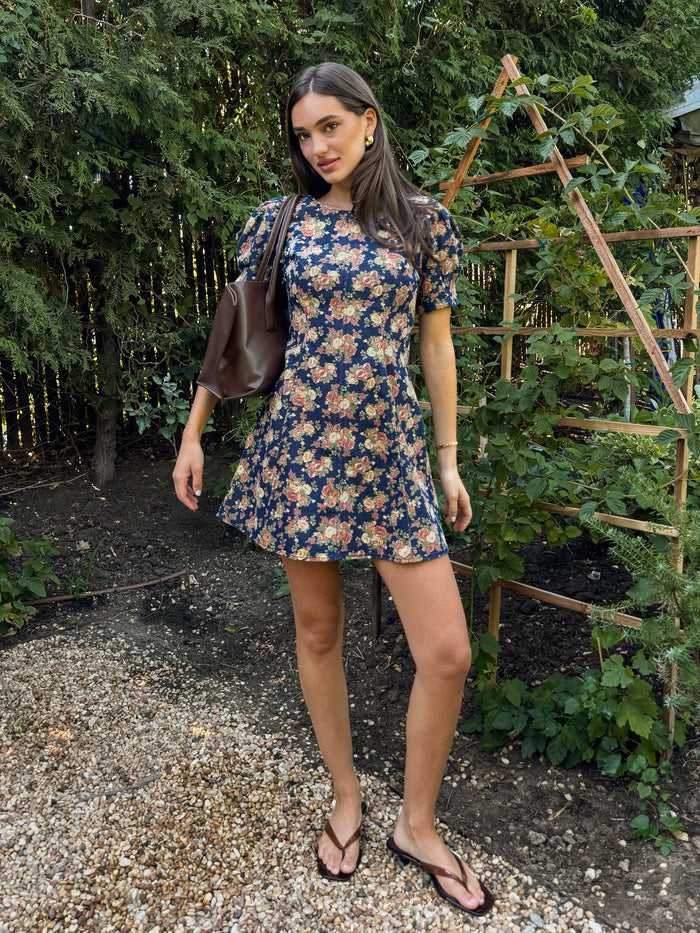 Amour Floral Mini Dress - Stitch And Feather