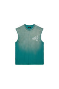 Amplified Tank Top in Bayou with textured jersey and regular fit, 100% cotton fabric.