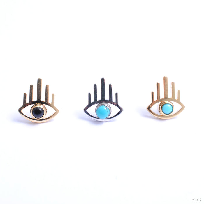 Amulet Press-fit End in Gold from Quetzalli in assorted materials