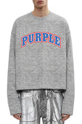 Arch Wordmark Outline Longsleeve in oversized style with raised silicon details, 100% cotton.