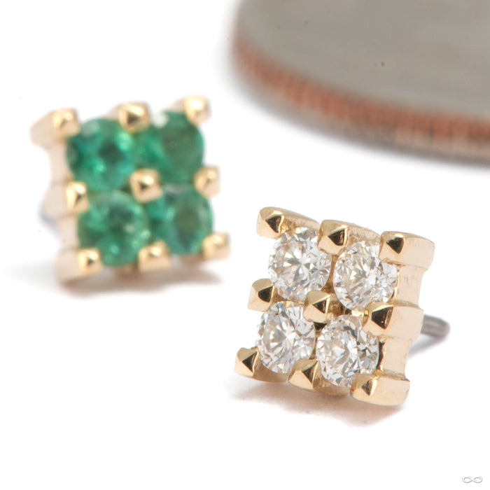 Argo Press-fit End in Gold from Tether Jewelry group photo