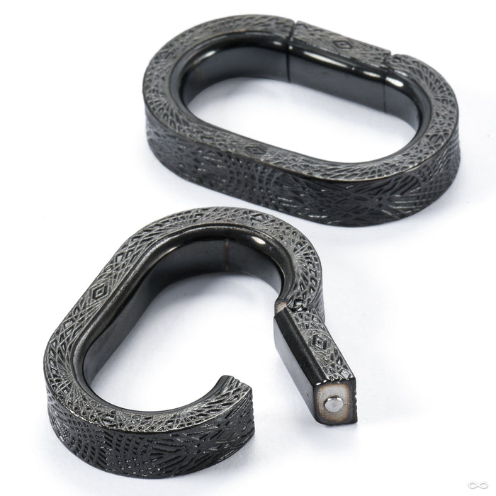 Artifact Weights from Tether Jewelry in black obsidian
