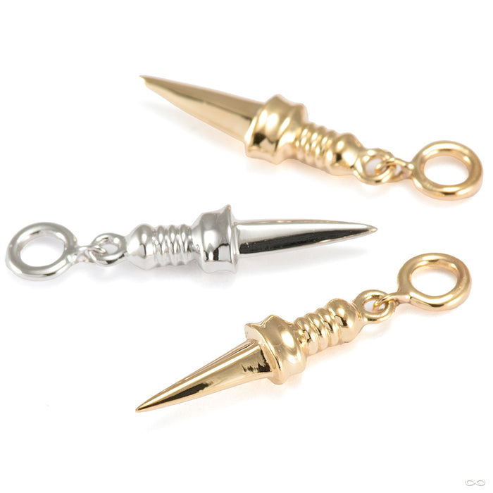 Arya Pendant Charm in Gold from Tether Jewelry group photo