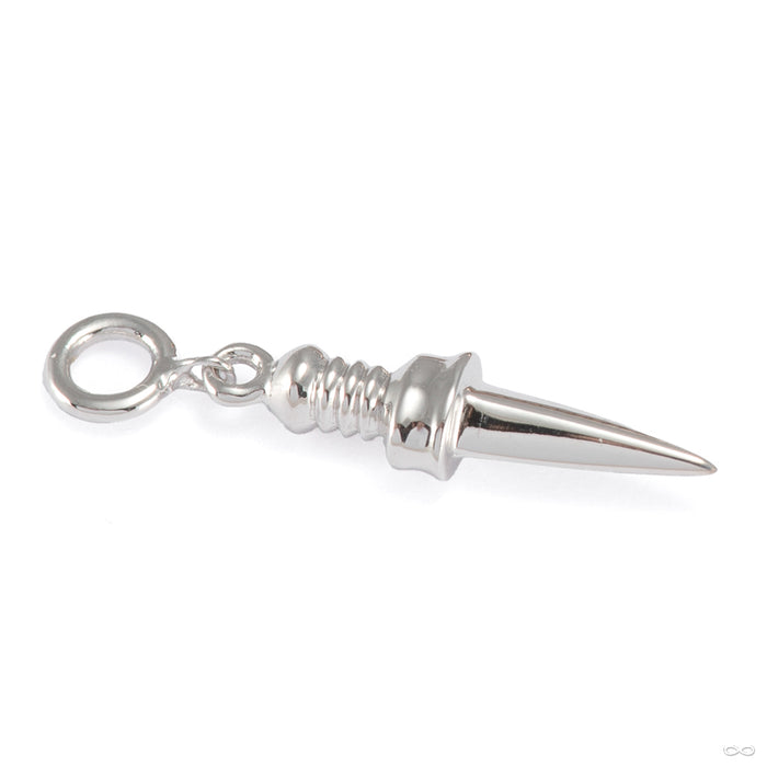 Arya Pendant Charm in 14k White Gold from Tether Jewelry