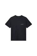 Ascending Wordmark Tee in Black, heavyweight cotton t-shirt, regular fit, available in various sizes.