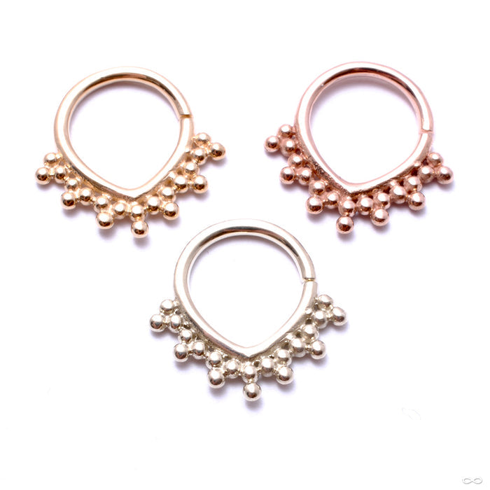 Ashani Seam Ring in Gold from Buddha Jewelry in assorted materials