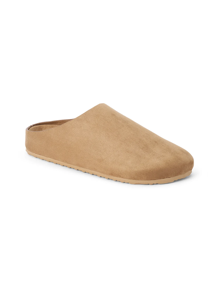 Ashford Mule in Taupe - Stitch And Feather