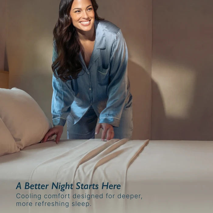 Ashley Graham x Breescape® | Cooling Sheets