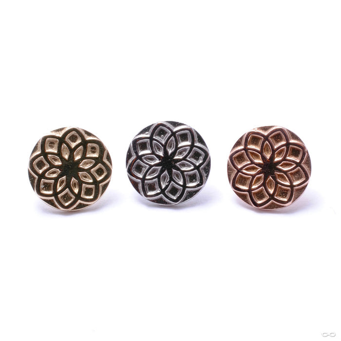 Aster 00 Press-fit End in Gold from Tether Jewelry in assorted materials