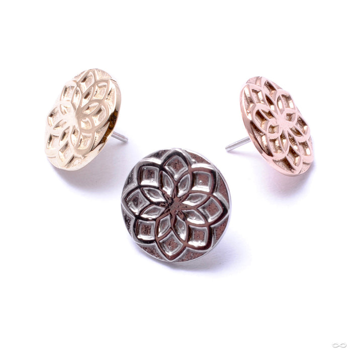 Aster 00 Press-fit End in Gold from Tether Jewelry in assorted materials