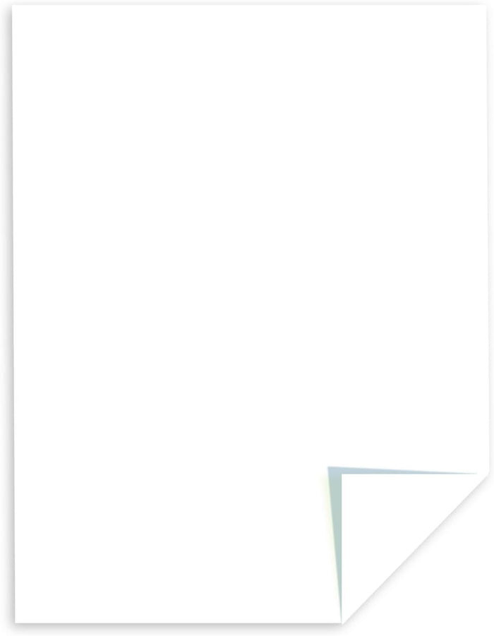 Astrobrights/Neenah Bright White Cardstock, 8.5" x 11", 65 lb/176 gsm, White, 75 Sheets (90905-02) - Packaging May Vary