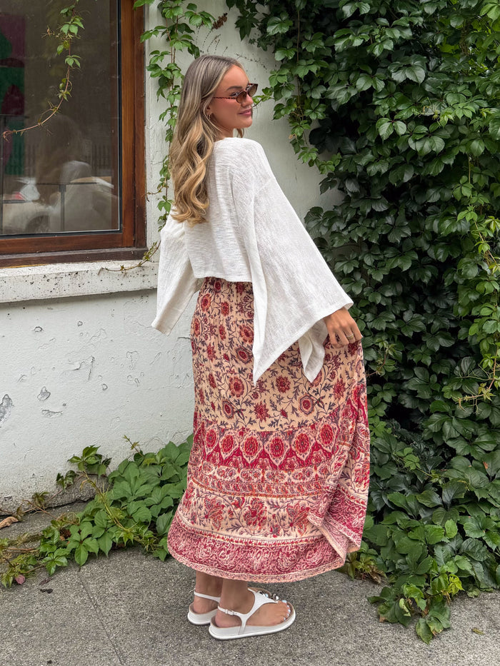 Azalea Midi Skirt - Stitch And Feather