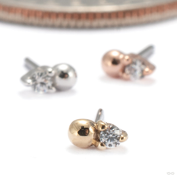 Babe Press-fit End in Gold from Buddha Jewelry group photo