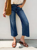 Backstage Wide Leg Jeans in Dark Denim - Final Sale - Stitch And Feather