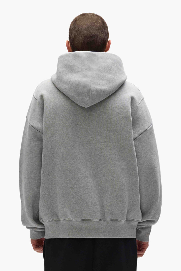 Purple Basic Hoodie, oversized fit, dropped shoulder, 100% cotton sweatshirt.
