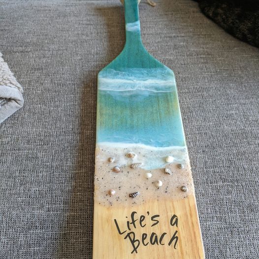 Beach Paddle Wall Decor