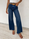 Bellamy Palazzo Wide Leg Jeans - Stitch And Feather