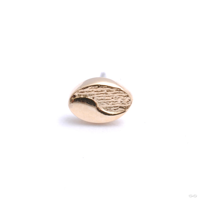 Beta 02 Press-fit End in Gold from Tether Jewelry in yellow gold