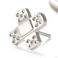 Big Booboo Press-fit End in Gold from Regalia in white gold