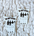 Big Booty Witches Resin Flatback Dangle Earrings
