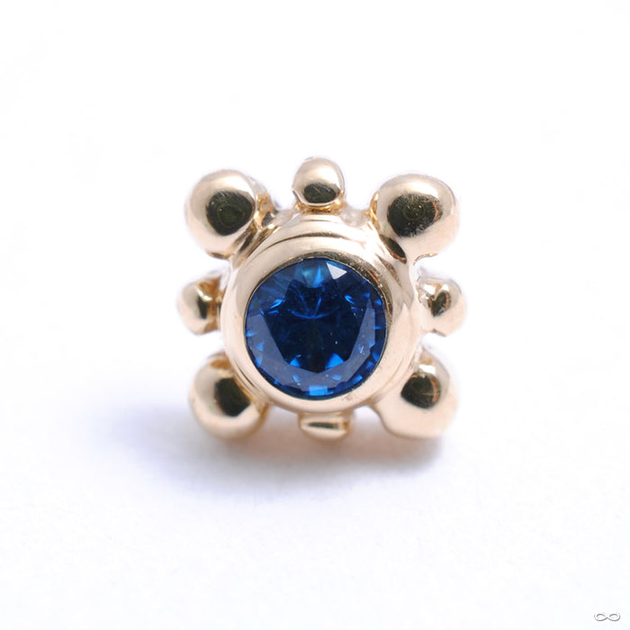 14k Yellow Gold / Sapphire