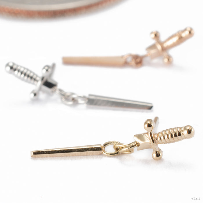Bitty Needle Press-fit End in Gold from Pupil Hall group photo