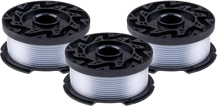 BLACK+DECKER Weed Eater String, Trimmer Line, 3-Pack, 30-Feet of Replacement Spool, 0.065-Inch Diameter (AF1003ZP)