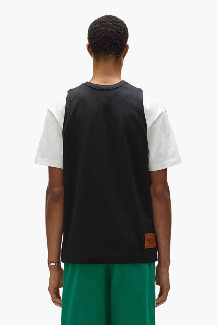 Boston Celtics Mesh Jersey with embroidered graphics, available in oversized fit sizes XS to 3XL.