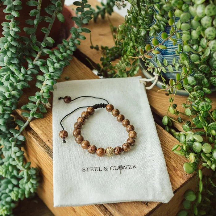 Bracelet | Chinchaga Wooden Bead Bracelet