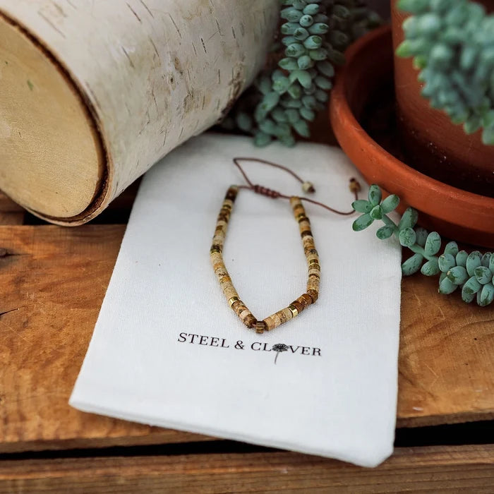Bracelet | Pipestone Bead & Stone