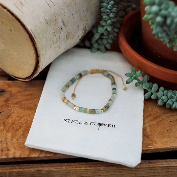 Bracelet | Pipestone Bead & Stone