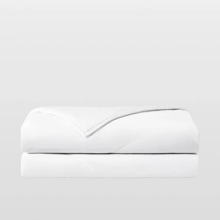 Breescape snow white cooling comforter blanket, for menopause hot flashes & hot sleepers.