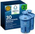 Brita Filter Replacements for Water Pitchers and Dispensers, Elite, NSF Certified to Remove 99% of Lead, 2 Count, Blue