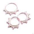 Caleigh Seam Ring in Gold from Scylla in rose gold
