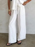 Camden Linen Pants in Oatmeal - Stitch And Feather