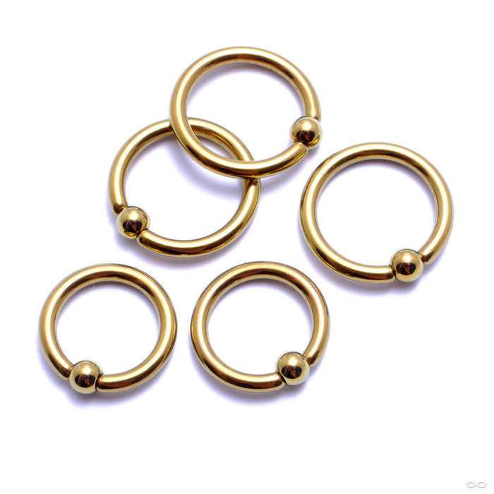 Captive Bead Rings in Niobium from SM 316