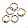 Captive Bead Rings in Niobium from SM 316