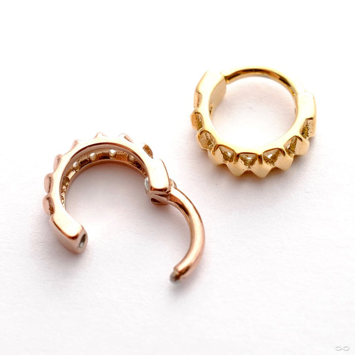 Carbonado Clickers from Tether Jewelry