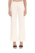 Carpenter Wide Pearl denim with carpenter panels and pearl studs, available in sizes 24-34