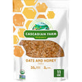 Cascadian Farm Organic Granola, Oats and Honey Cereal, Resealable Pouch, 11 oz