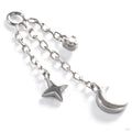 Cassiopeia Charm in 14k White Gold with Diamond from Modern Mood