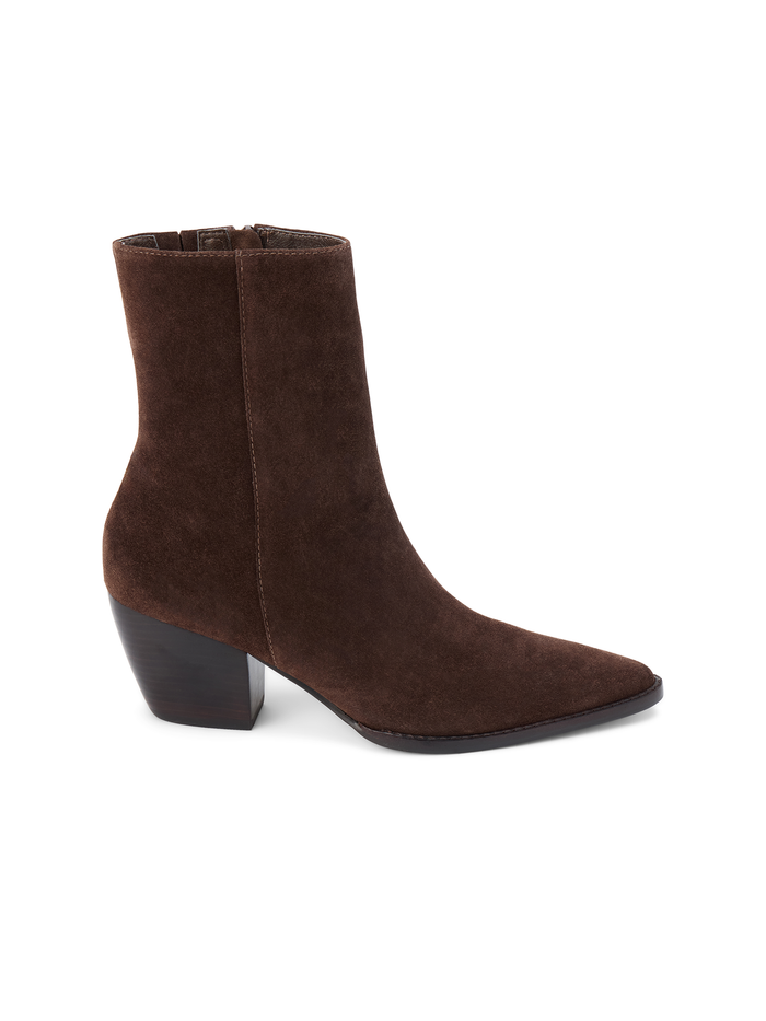 Caty Boot in Chocolate - Stitch And Feather