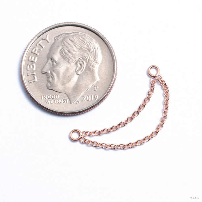 Cavo II Chain in Gold from LeRoi in rose gold